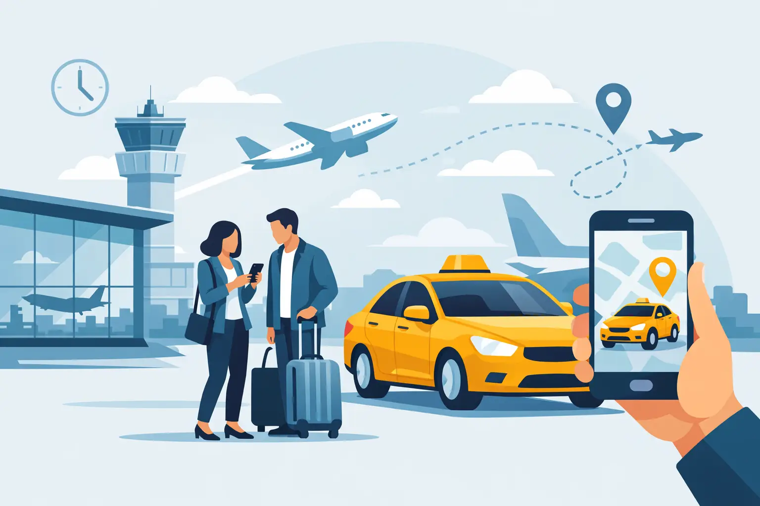 When Should Airport Taxi Be Booked?